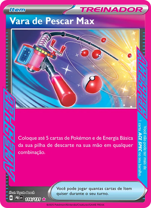 Vara de Pescar Max (Prismatic Evolutions #116/131)