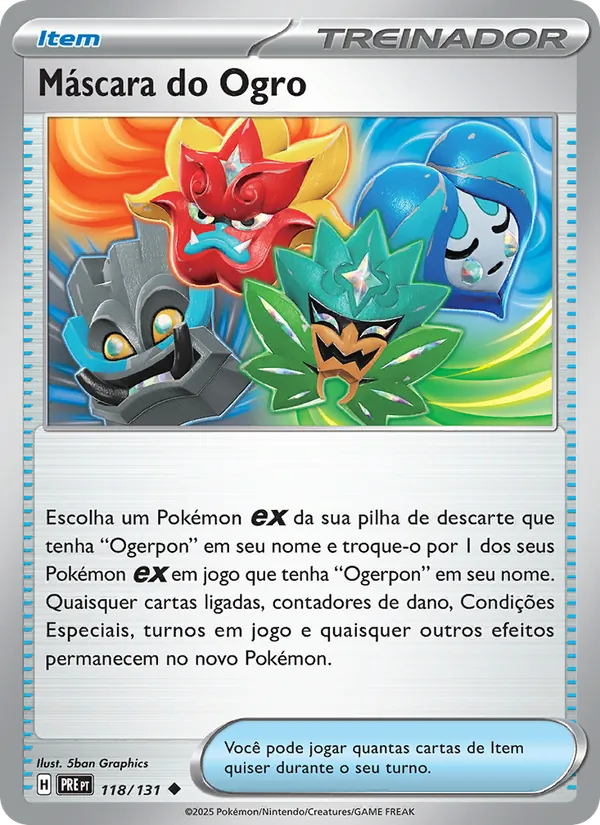 Máscara do Ogro (Prismatic Evolutions #118/131)