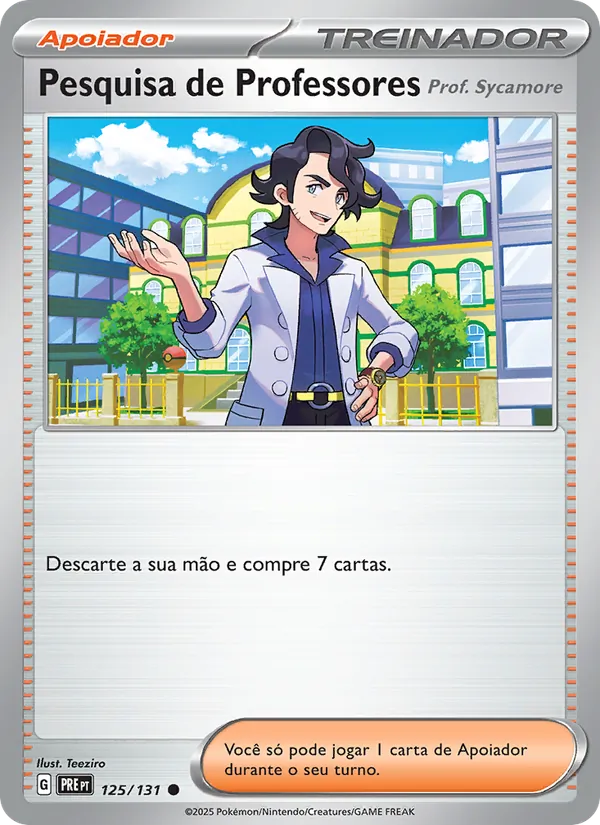 Pesquisa de Professores (Prismatic Evolutions #125/131)