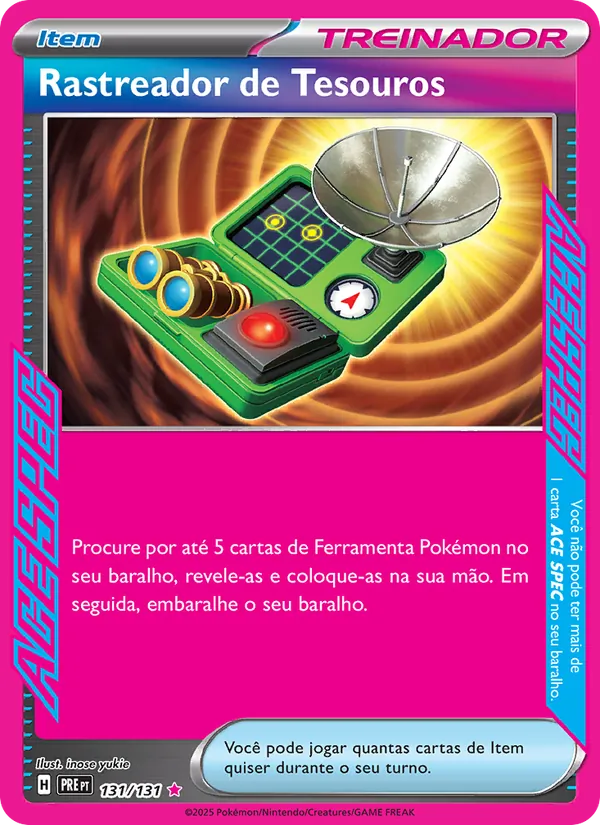 Rastreador de Tesouros (Prismatic Evolutions #131/131)