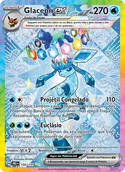 Glaceon ex (Prismatic Evolutions #150/131)