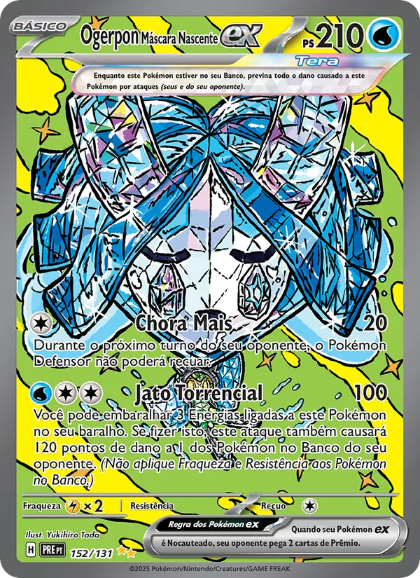 Ogerpon Máscara Nascente ex (Prismatic Evolutions #152/131)