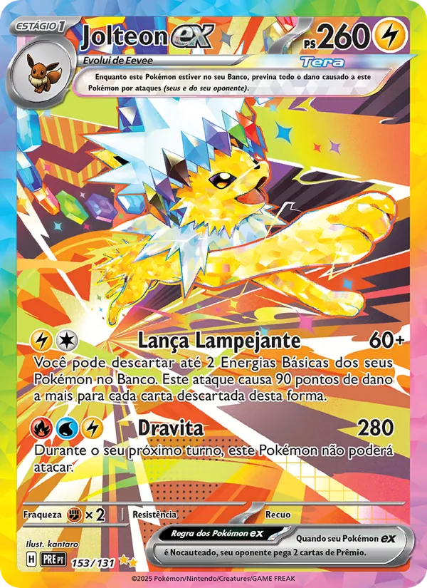 Jolteon ex (Prismatic Evolutions #153/131)