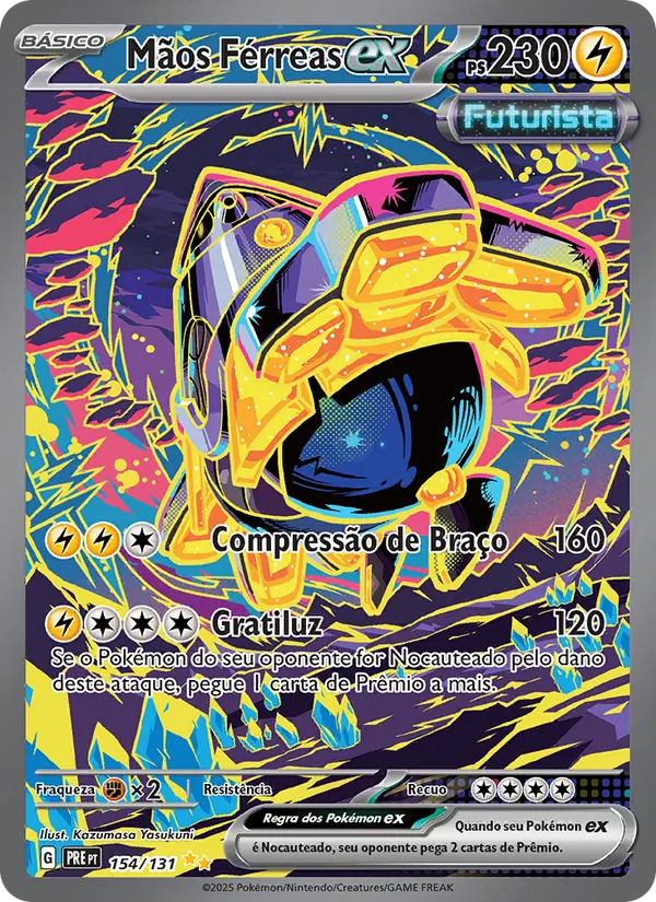 Mãos Férreas ex (Prismatic Evolutions #154/131)