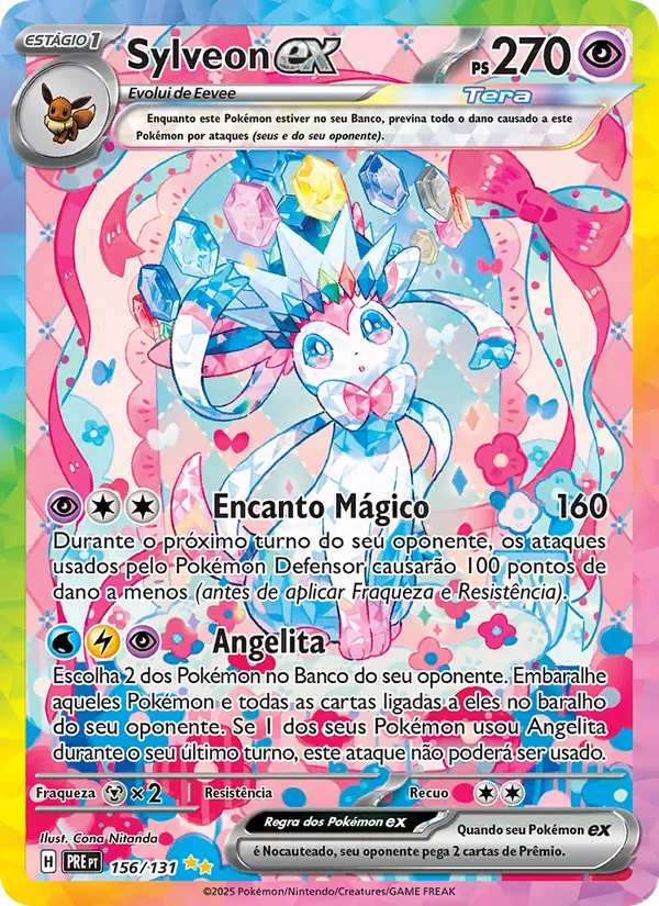 Sylveon ex (Prismatic Evolutions #156/131)