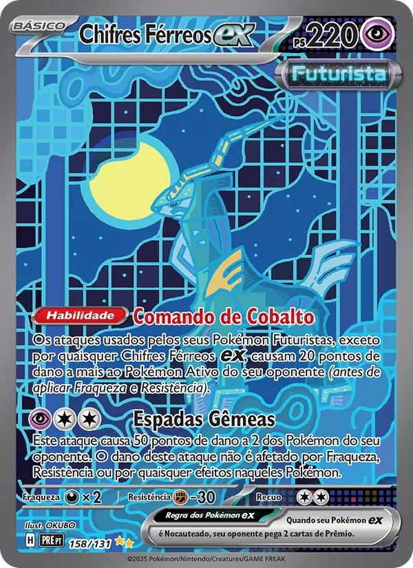 Chifres Férreos ex (Prismatic Evolutions #158/131)