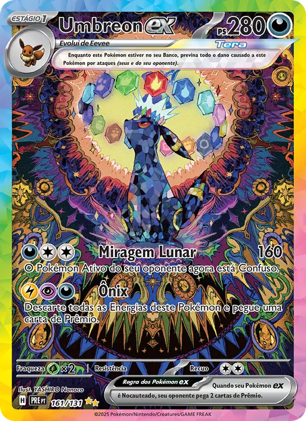 Umbreon ex (Prismatic Evolutions #161/131)