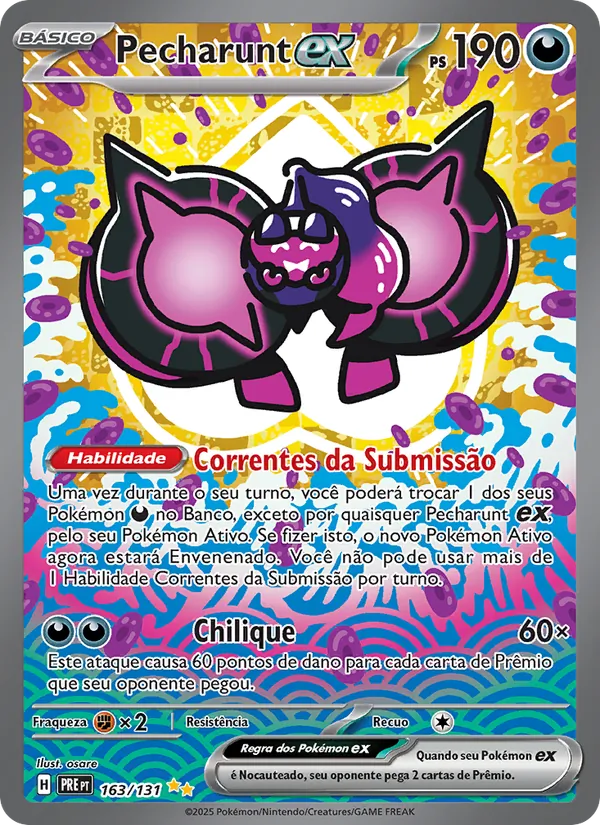 Pecharunt ex (Prismatic Evolutions #163/131)