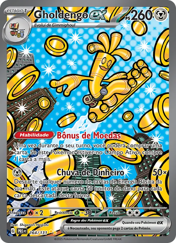 Gholdengo ex (Prismatic Evolutions #164/131)