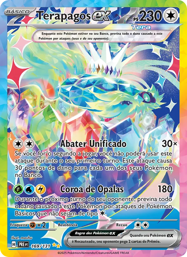 Terapagos ex (Prismatic Evolutions #169/131)