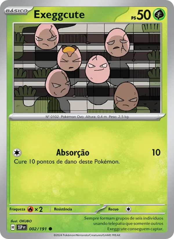 Exeggcute (Surging Sparks #002/191)