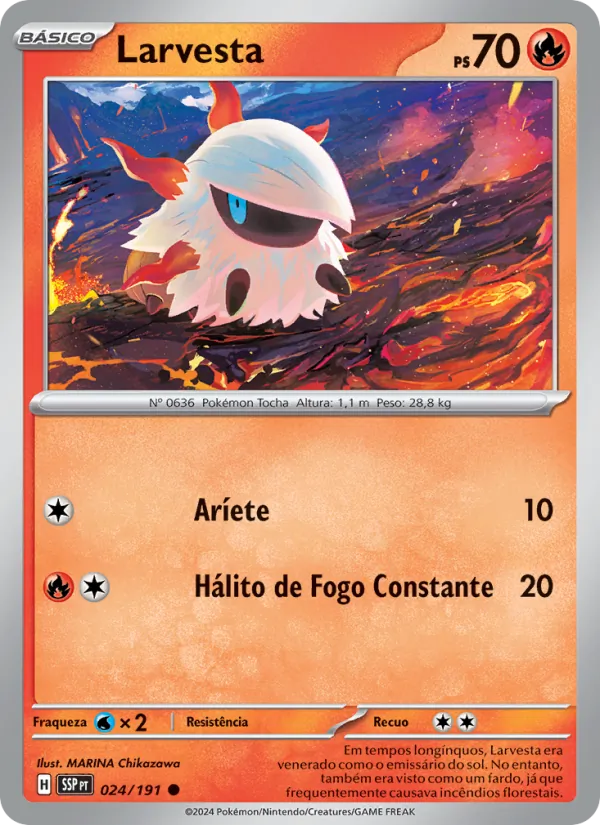 Larvesta (Surging Sparks #024/191)