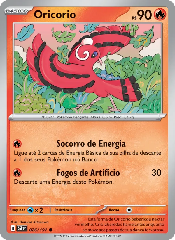 Oricorio (Surging Sparks #026/191)
