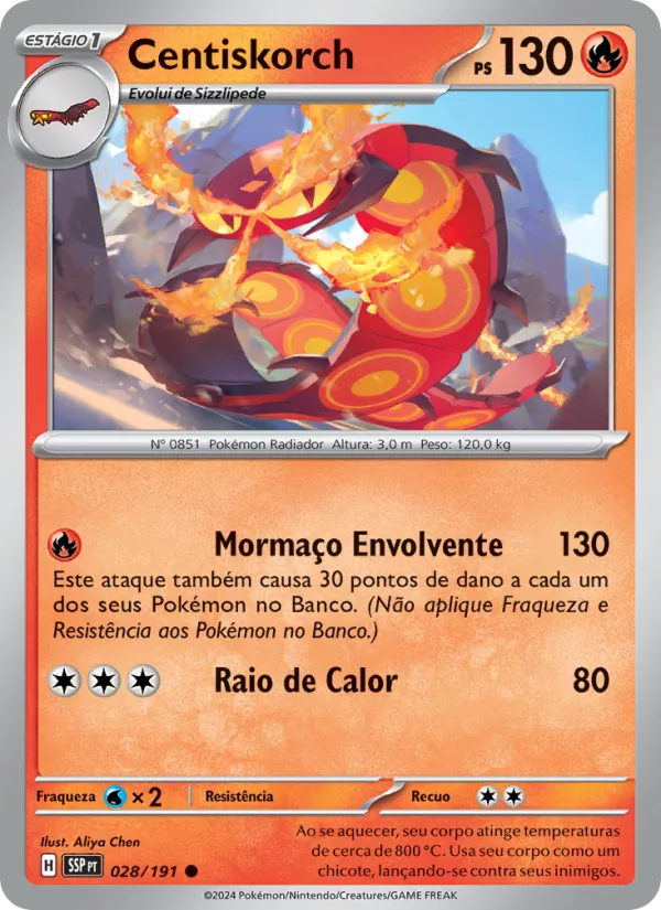 Centiskorch (Surging Sparks #028/191)