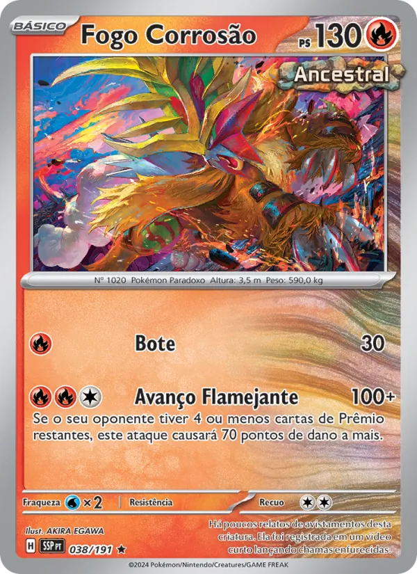 Fogo Corrosão (Surging Sparks #038/191)