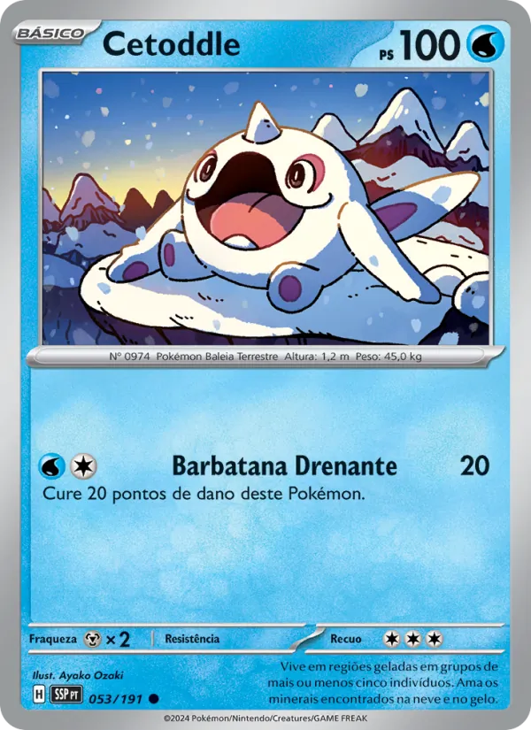Cetoddle (Surging Sparks #053/191)