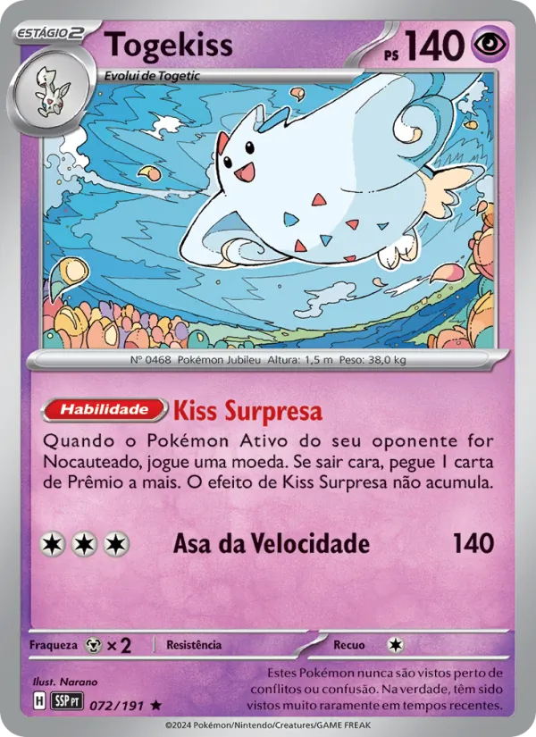 Togekiss (Surging Sparks #072/191)