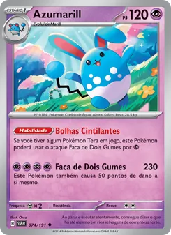Azumarill (Surging Sparks #074/191)