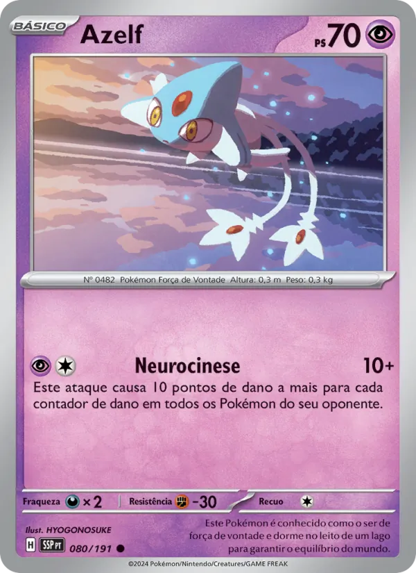 Azelf (Surging Sparks #080/191)