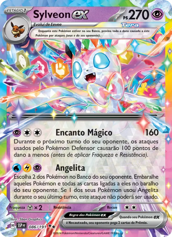 Sylveon ex (Surging Sparks #086/191)