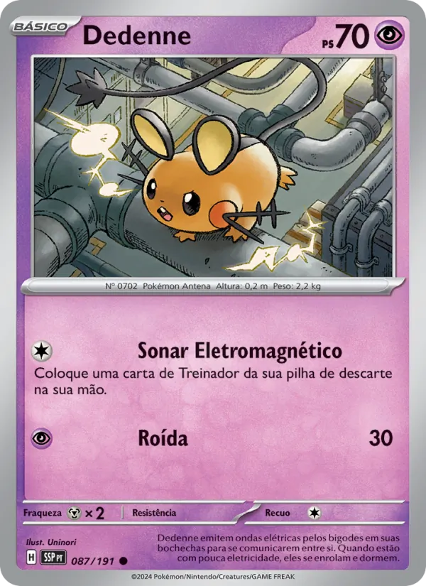 Dedenne (Surging Sparks #087/191)