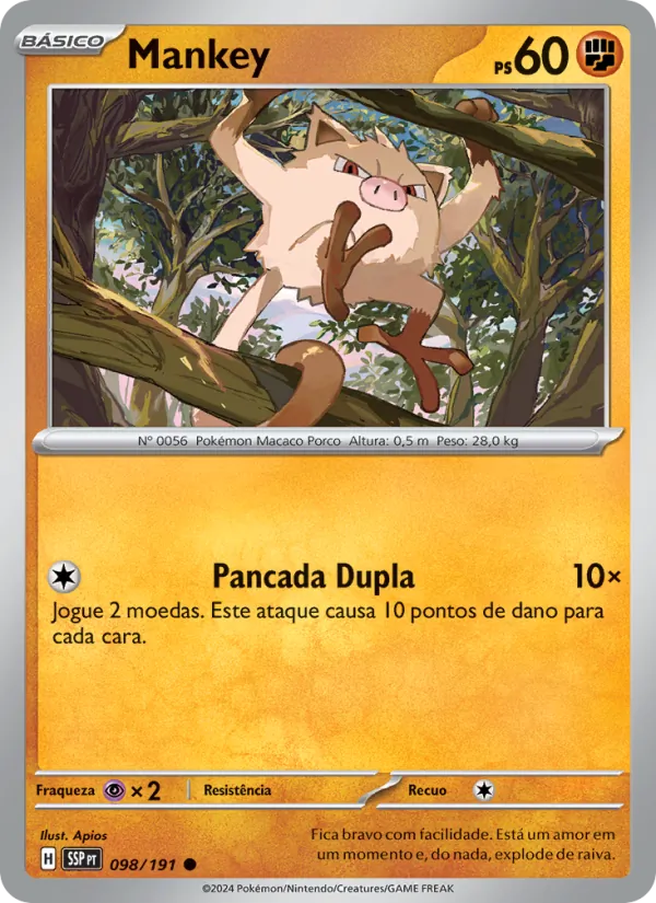 Mankey (Surging Sparks #098/191)
