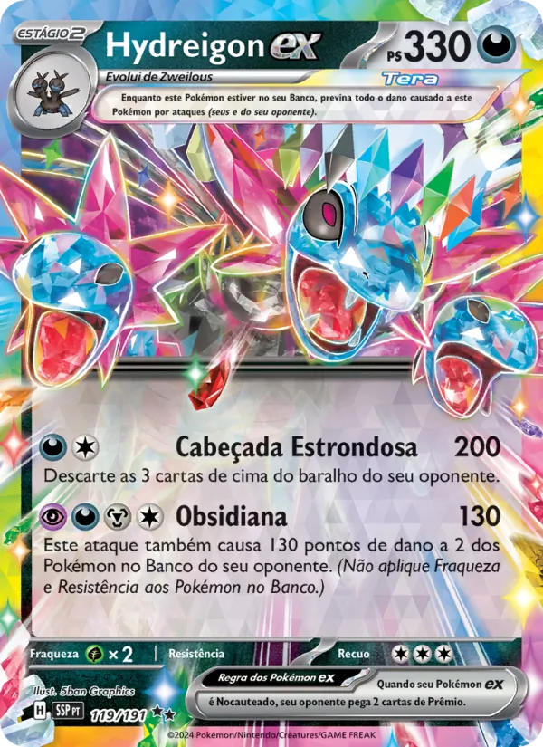 Hydreigon ex (Surging Sparks #119/191)