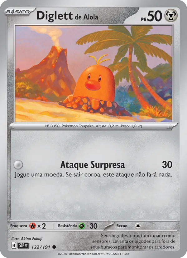 Diglett de Alola (Surging Sparks #122/191)