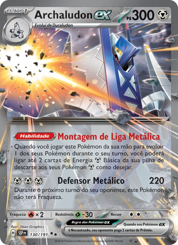 Archaludon ex (Surging Sparks #130/191)