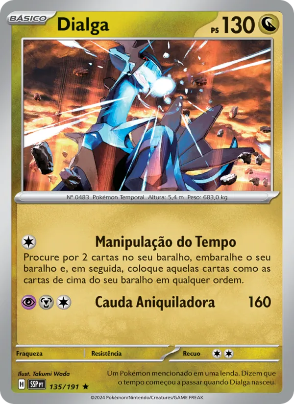 Dialga (Surging Sparks #135/191)