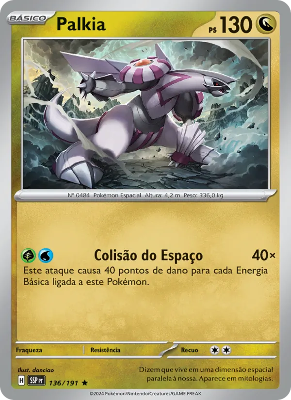Palkia (Surging Sparks #136/191)