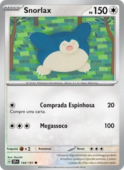 Snorlax (Surging Sparks #144/191)