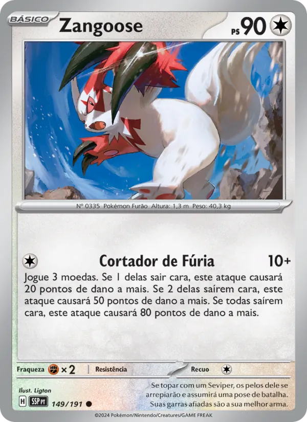 Zangoose (Surging Sparks #149/191)