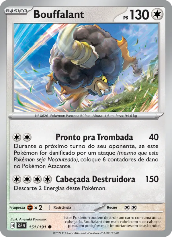 Bouffalant (Surging Sparks #151/191)
