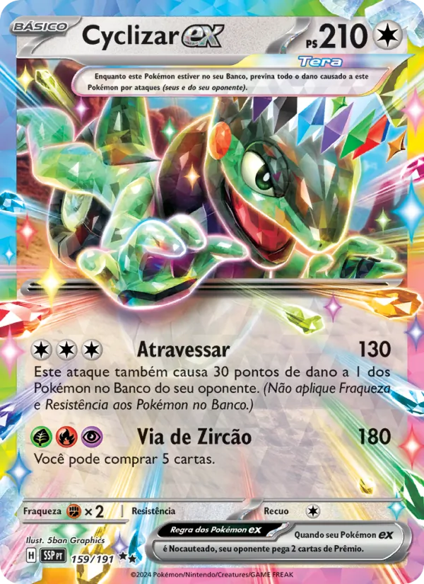 Cyclizar ex (Surging Sparks #159/191)