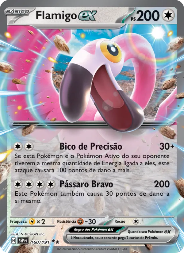 Flamigo ex (Surging Sparks #160/191)