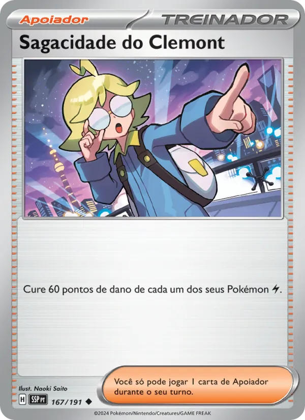 Sagacidade do Clemont (Surging Sparks #167/191)