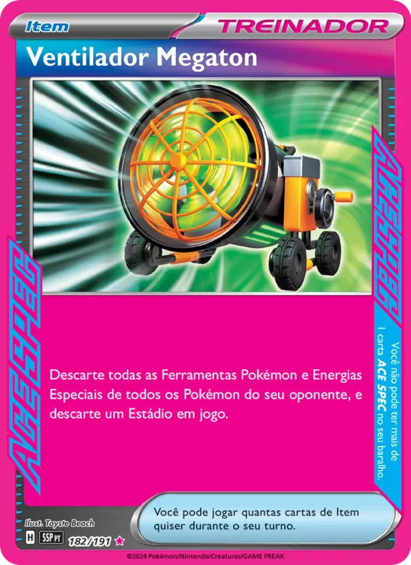 Ventilador Megaton (Surging Sparks #182/191)