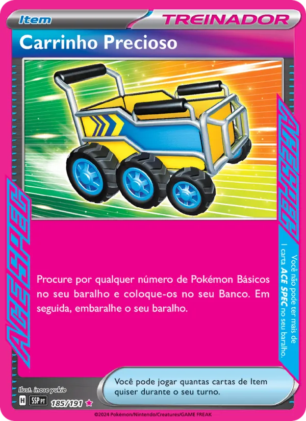 Carrinho Precioso (Surging Sparks #185/191)
