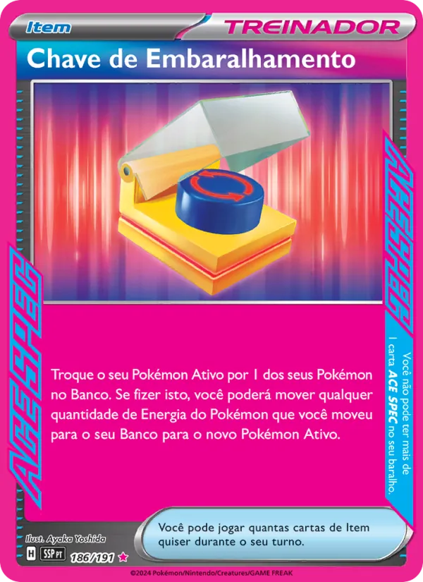 Chave de Embaralhamento (Surging Sparks #186/191)