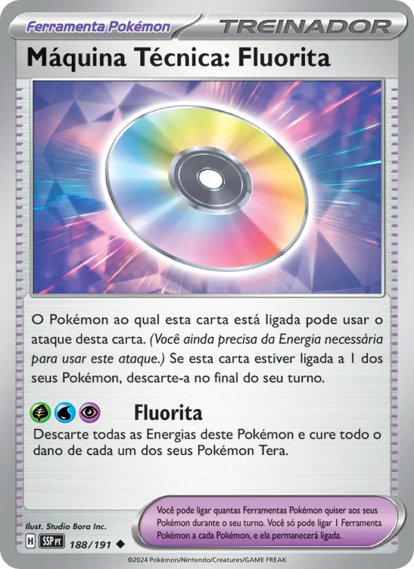 Máquina Técnica: Fluorita (Surging Sparks #188/191)