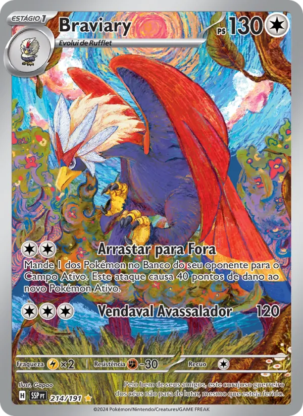 Braviary (Surging Sparks #214/191)