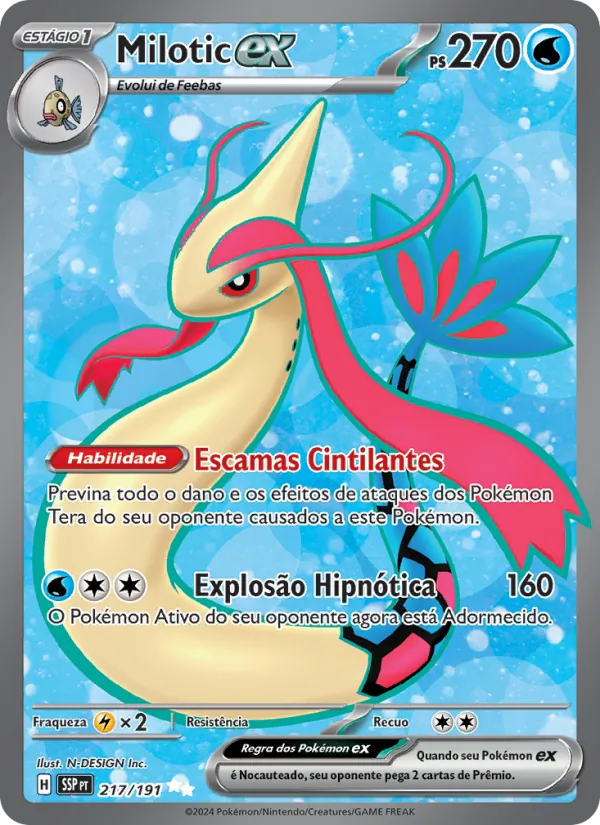 Milotic ex (Surging Sparks #217/191)