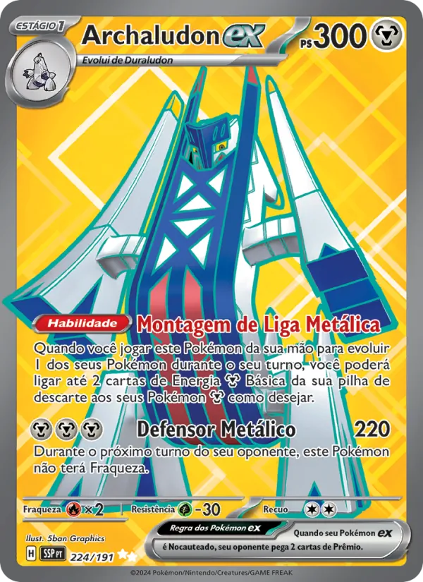 Archaludon ex (Surging Sparks #224/191)