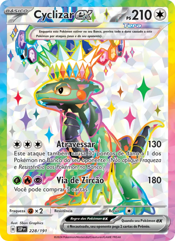 Cyclizar ex (Surging Sparks #228/191)