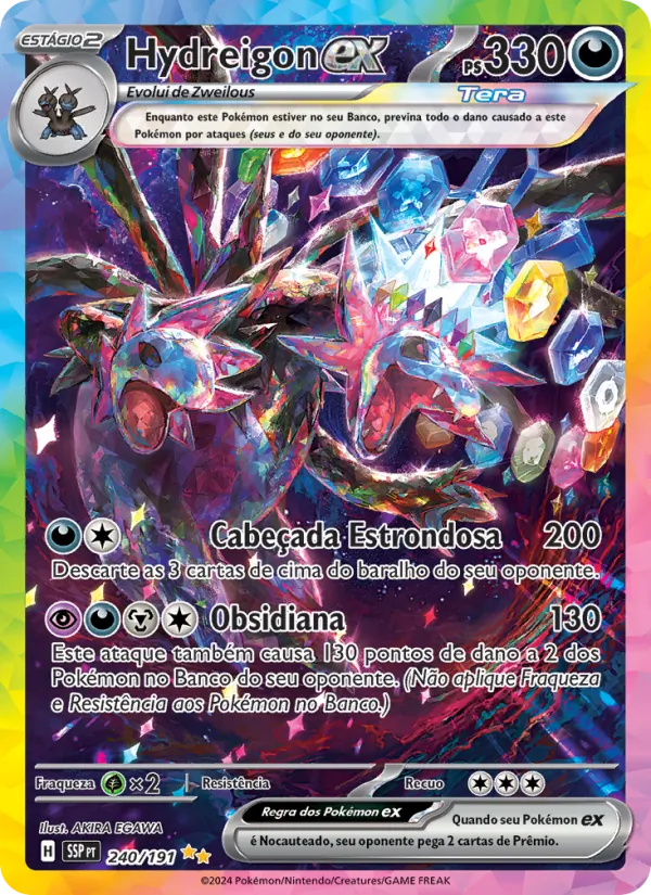 Hydreigon ex (Surging Sparks #240/191)