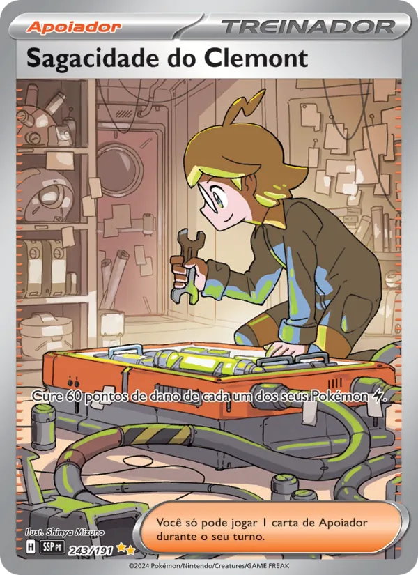 Sagacidade do Clemont (Surging Sparks #243/191)