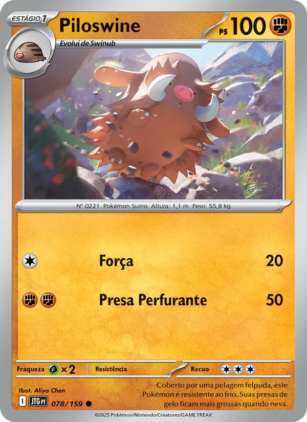 Piloswine (Journey Together #078/159)