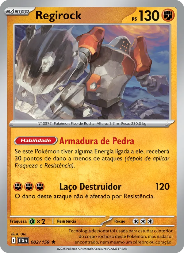 Regirock (Journey Together #082/159)