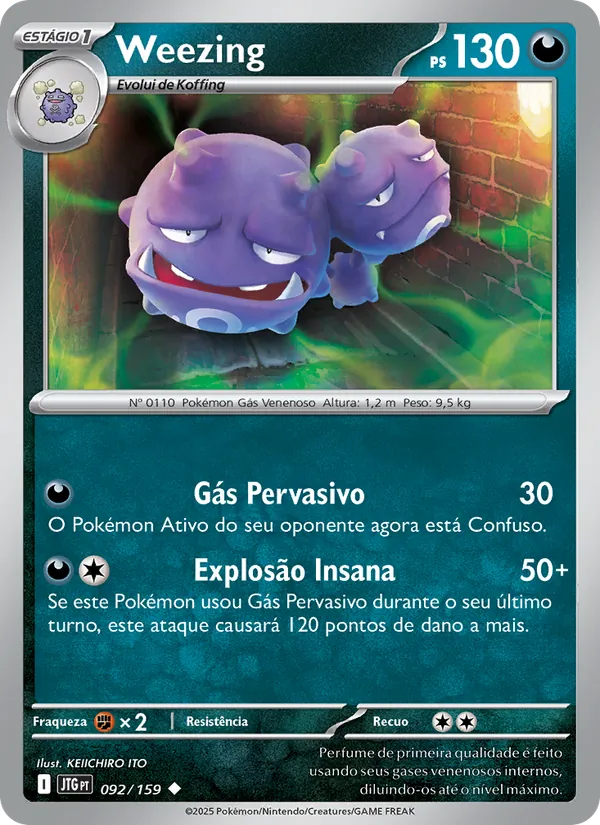 Weezing (Journey Together #092/159)